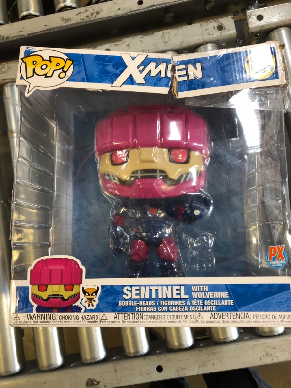 Photo 2 of Funko Pop! Jumbo: X-Men Sentinel with Wolverine Previews Exclusive Vinyl Figure
