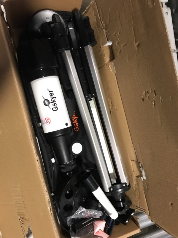 Photo 1 of Gskyer Telescope, 70mm Aperture 400mm AZ Mount Astronomical Refracting Telescope for Kids Beginners - Travel Telescope with Carry Bag, Phone Adapter and Wireless Remote