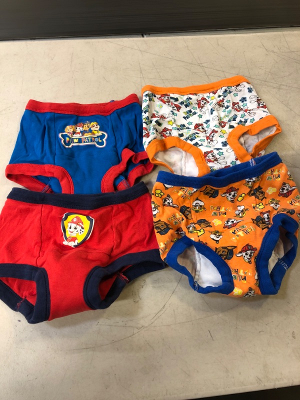 Photo 1 of BOYS 4 PCK UNDERWEAR 4T PAW PATROL