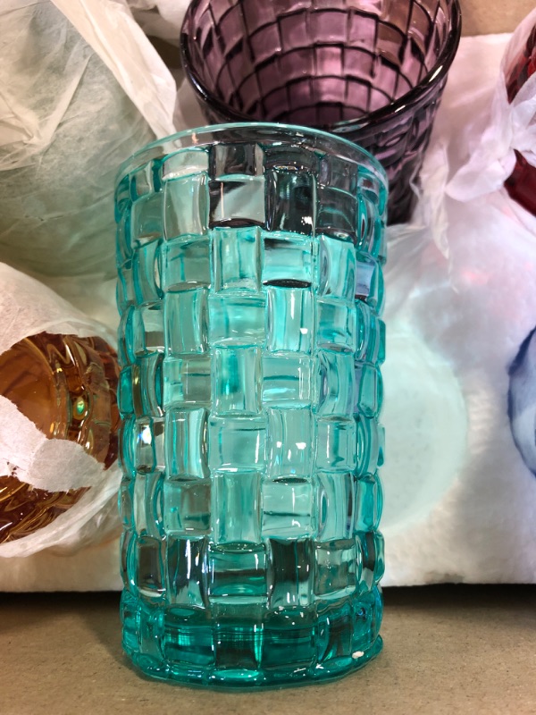 Photo 2 of 6 PCK DRINKING GLASSES MULTICOLOR