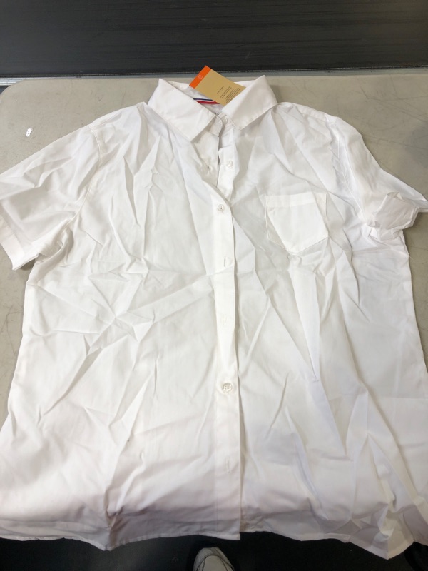 Photo 1 of BOYS BUTTON UP WHITE SIZE 20