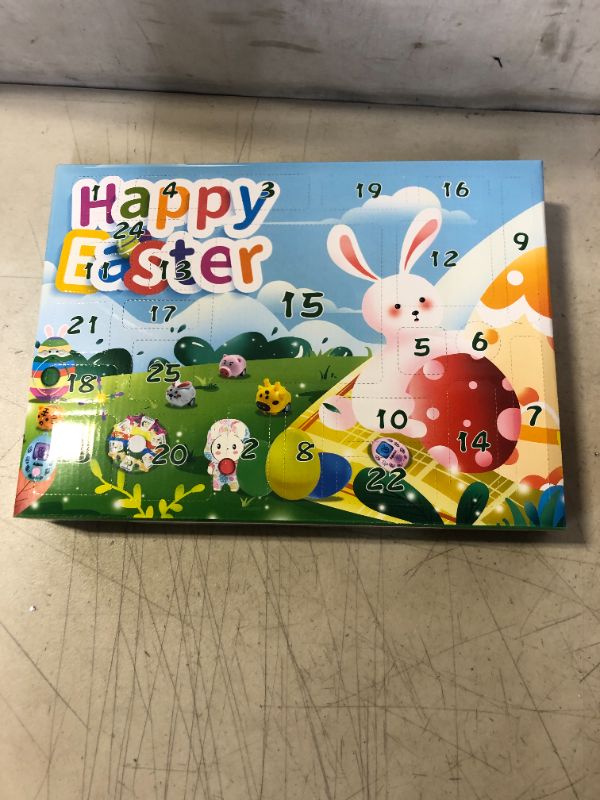 Photo 2 of Easter Basket Stuffers, 25PCS Easter Toys for Kids, Easter Countdown Pop It Surprise Gifts