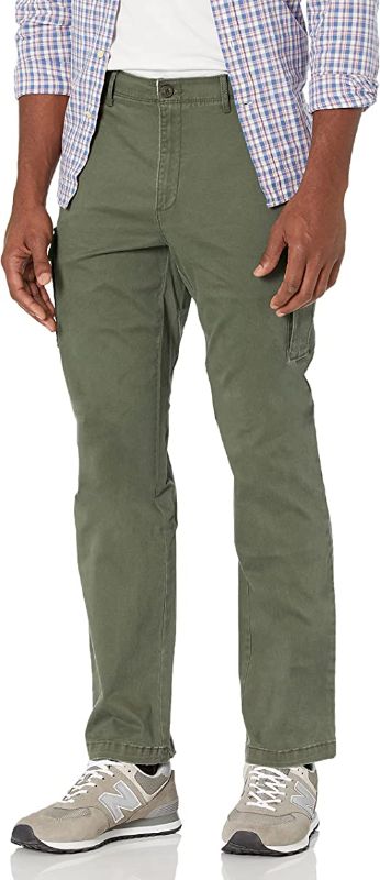 Photo 1 of 38W x 29L --- Goodthreads Men's Straight-Fit Vintage Comfort Stretch Cargo Pant