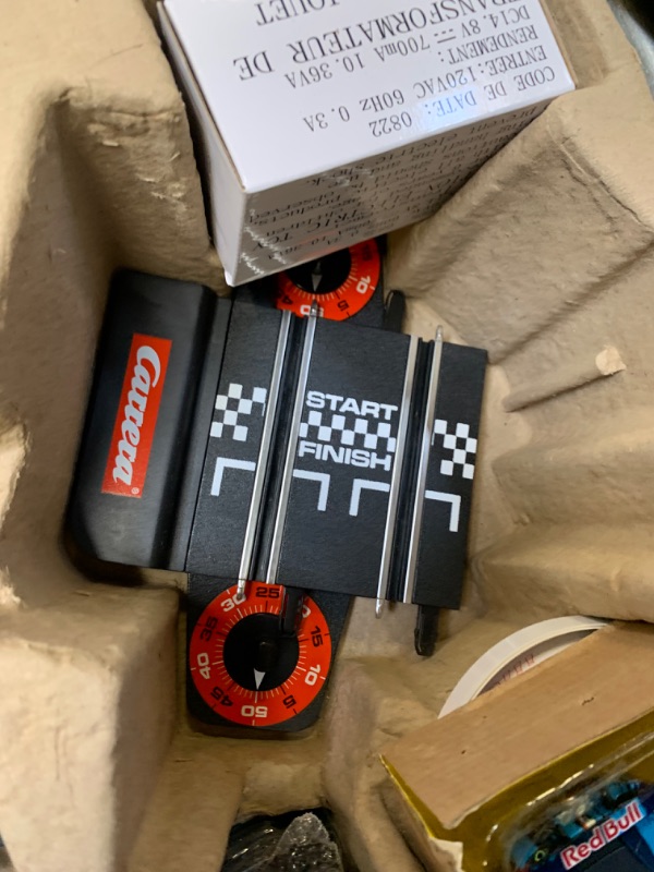 Photo 7 of Carrera GO!!! Electric Powered Slot Car Racing Kids Toy Race Track Set 1:43 Scale, DTM Power Run --- Box Packaging Damaged, Item is New, Item is Missing Parts