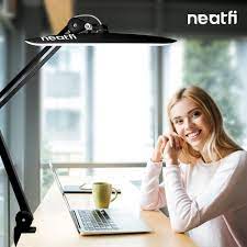 Photo 1 of Neatfi led task lamp with clamp --- Box Packaging Damaged, Item is New
