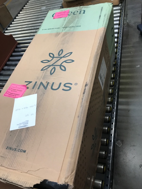 Photo 2 of ZINUS 8 Inch Green Tea Cooling Gel Memory Foam Mattress / Cooling Gel Foam / Pressure Relieving / CertiPUR-US Certified / Bed-in-a-Box, Queen Queen 8 Inch Mattress