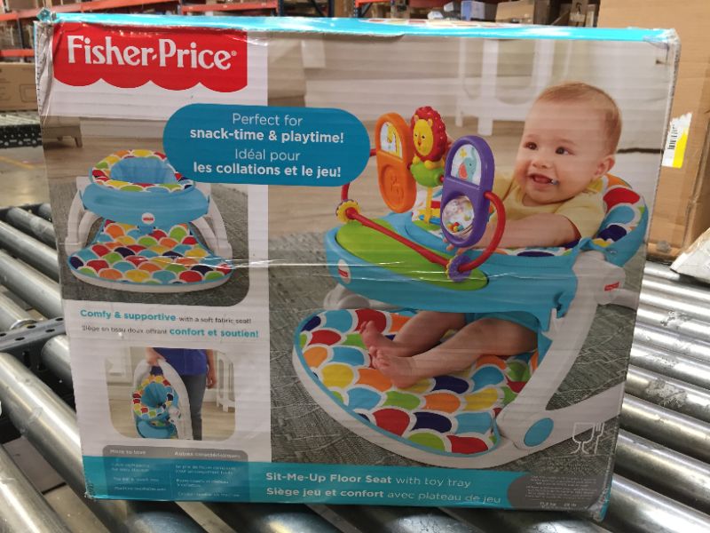 Photo 5 of Fisher-Price Deluxe Sit-Me-Up Floor Seat with Toy-Tray Happy Hills