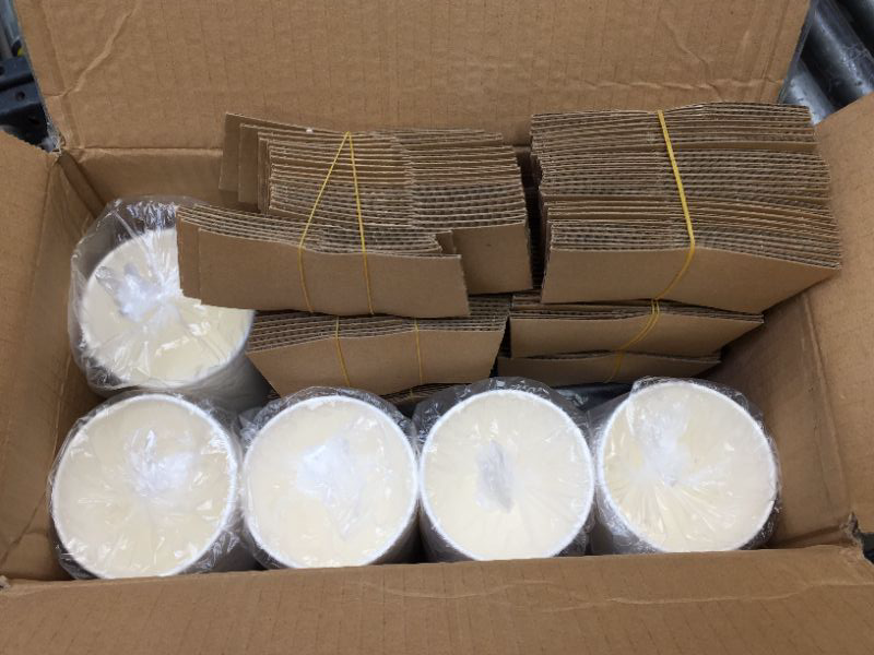 Photo 4 of 150 Pack 16oz Disposable Coffee Cups with Lids, Sleeves and Straws - To Go Coffee Cups 16 oz White Paper Cups - Insulated Hot Cups Bulk Disposable Cups - Small Business Togo, Tea, Hot Chocolate, Cocoa