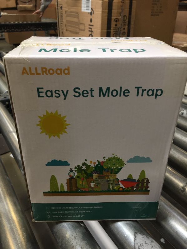 Photo 5 of ALLRoad Scissor Mole Trap Easy Set Galvanized Steel Mole Eliminator Trap Reusable and Quick Capture, 1 Pack