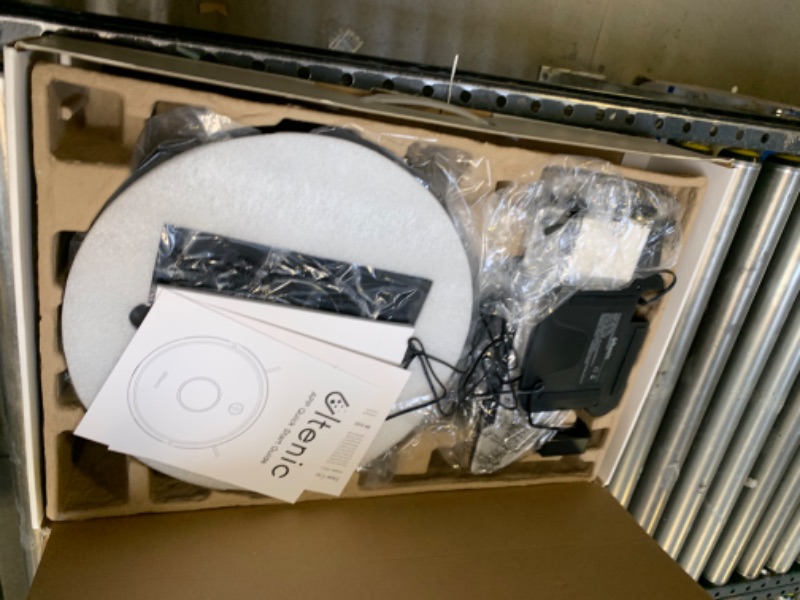 Photo 1 of Ultenic D5s Pro Robot Vacuum and Mop Combo, 3000Pa Strong Suction, Row-by-Row Cleaning, APP Control, Self-Charging, Works with Alexa, Boundary Strips, Good for Pet Hair, Hard Floor and Carpet --- Box Packaging Damaged, Item is New
