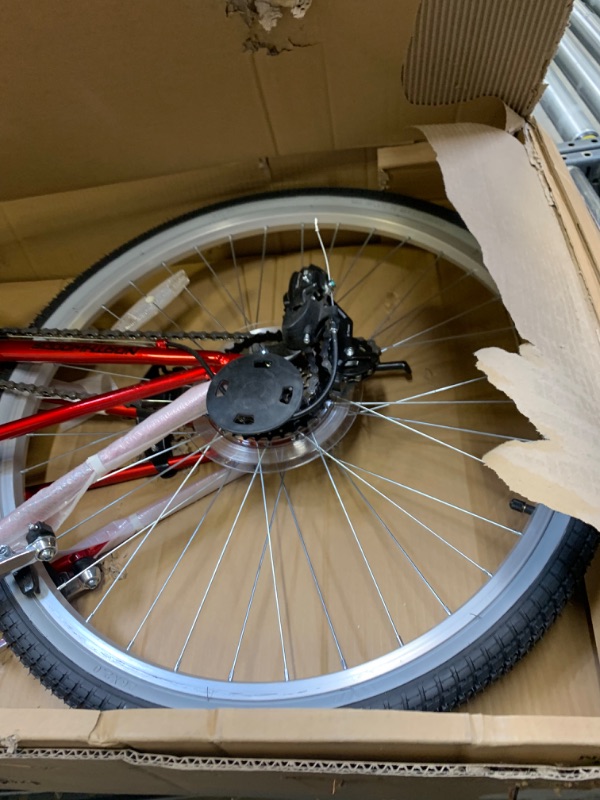 Photo 9 of Northwoods Dual Drive Tandem Bike, 26-Inch, Red/Black --- Box Packaging Damaged, Item is New
