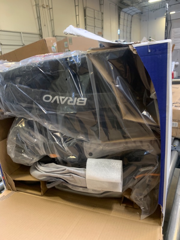Photo 3 of Chicco Bravo LE Trio Travel System, Bravo LE Quick-Fold Stroller with KeyFit 30 Zip Infant Car Seat, Car Seat and Stroller Combo | Driftwood/Grey Driftwood Bravo  --- Box Packaging Damaged, Item is New
