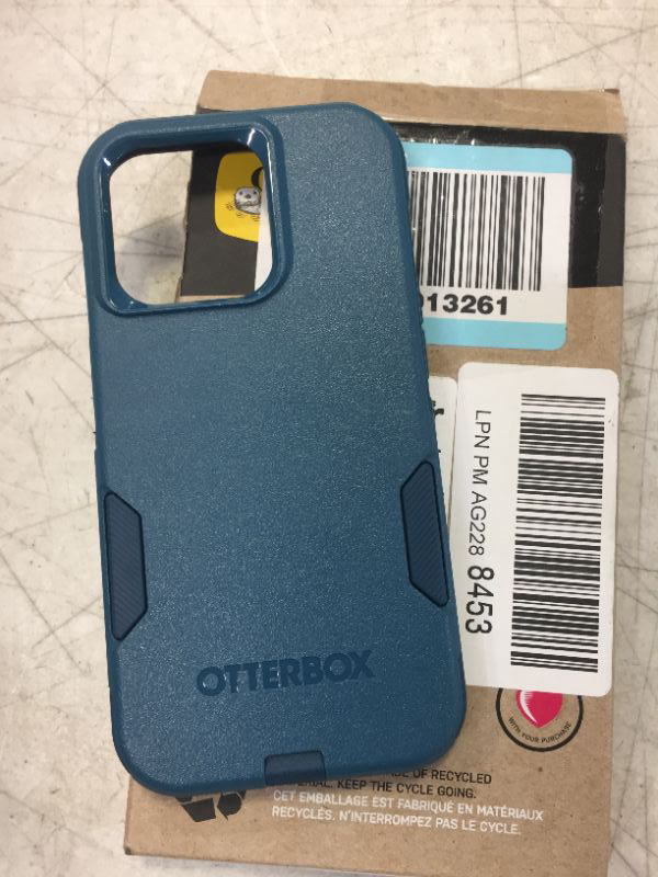 Photo 4 of OtterBox COMMUTER SERIES for iPhone 14 Pro (ONLY) - DONT BE BLUE (Blue) Commuter Series Blue