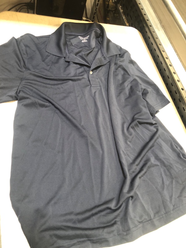 Photo 2 of Amazon Essentials Men's Regular-Fit Cotton Pique Polo Shirt SIZE L