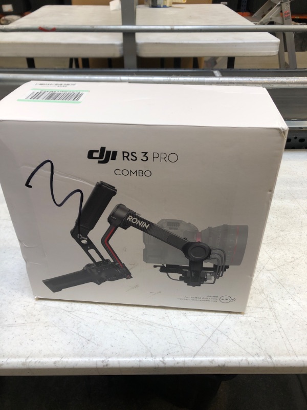 Photo 6 of DJI RS 3 Pro Combo, 3-Axis Gimbal Stabilizer for DSLR and Cinema Cameras Canon/Sony/Panasonic/Nikon/Fujifilm/BMPCC, Automated Axis Locks, Carbon Fiber Arms, Includes Ronin Image Transmitter and More