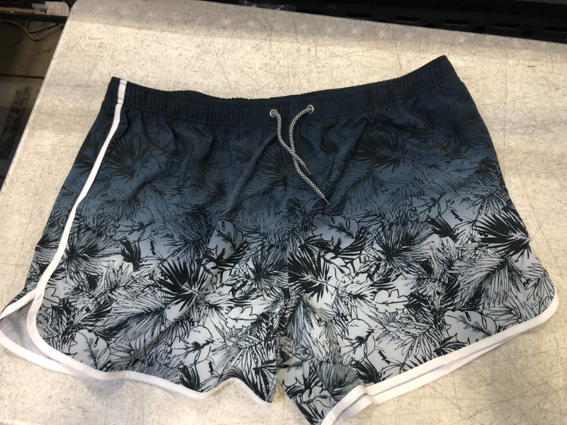 Photo 2 of Aptro Women's Swim Shorts Summer Floral Board Shorts for Swimming Quick Dry Swimsuit Shorts with Pockets-- size 2XL