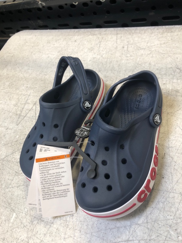 Photo 2 of Crocs Unisex-Child Bayaband Clog Little Kid (4-8 Years) 1 Little Kid Navy