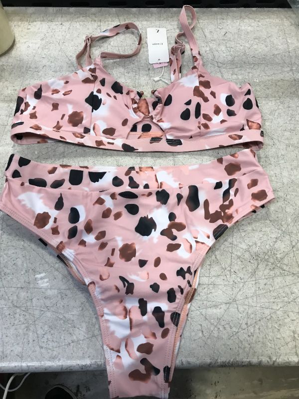 Photo 1 of WOMEN'S 2 PIECE SWIM SUIT SIZE L 