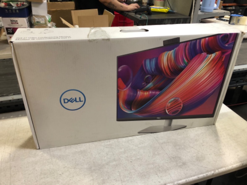 Photo 7 of Dell S2722DZ 27 inch Work From Home Monitor, Video Conferencing Features - Built-In Camera, Noise-Cancelling Dual Microphones, USB-C connectivity, 16:09 Aspect Ratio, 4ms Response Time, QHD - Silver 27 Inches S2722DZ