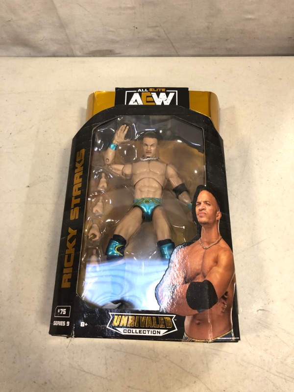 Photo 1 of AEW Unmatched Unrivaled Luminaries Collection Wrestling Action Figure (Choose Wrestler) (Ricky Starks)