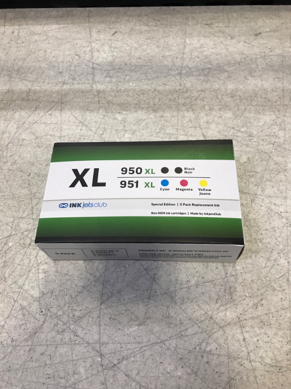 Photo 2 of 951XL 950XL Ink Cartridges 5-Pack, Replacement for HP 950 951 Ink Cartridges Combo Pack to use with HP OfficeJet Pro 8600 OfficeJet Pro 8610 OfficeJet Pro 251dw 276dw 8100 8620 8625 8630 Printer