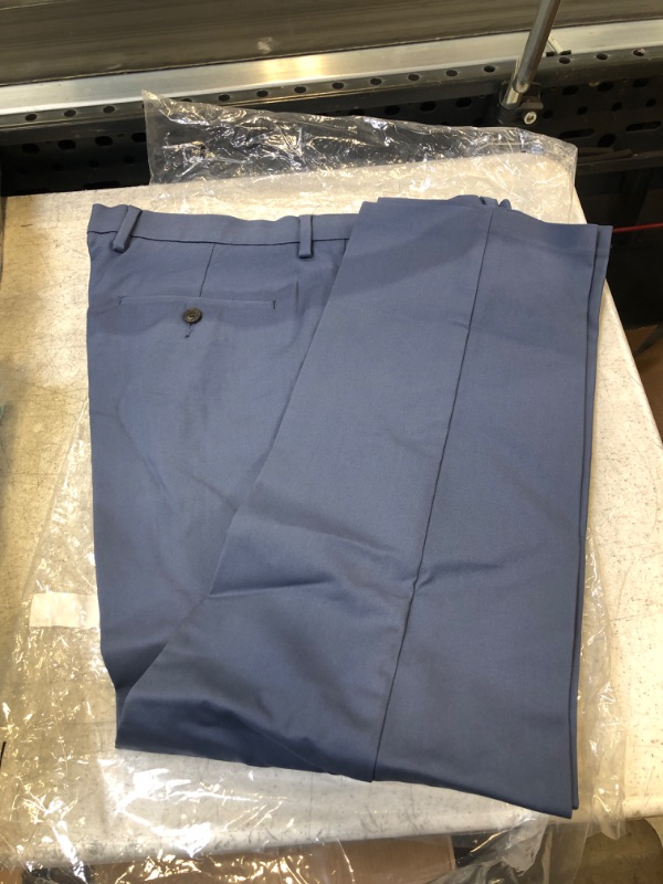 Photo 2 of 38X30, MEN'S GREY BLUE SLACKS