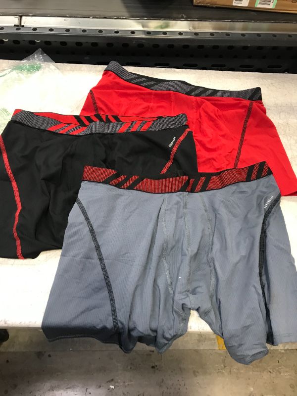 Photo 1 of adidas Men's Performance Boxer Brief Underwear (3-Pack)- SIZE L 
