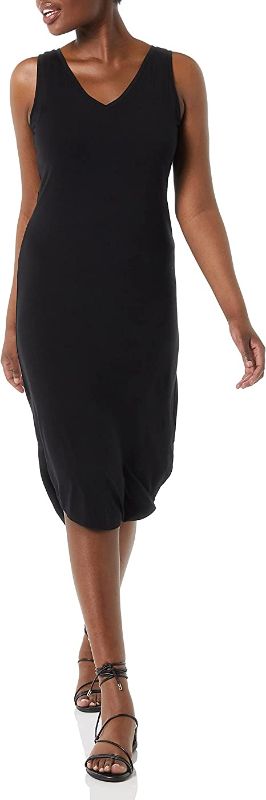 Photo 1 of Amazon Essentials Women's Jersey Standard-Fit Sleeveless V-Neck Midi Dress (Previously Daily Ritual)- SIZE XS 
