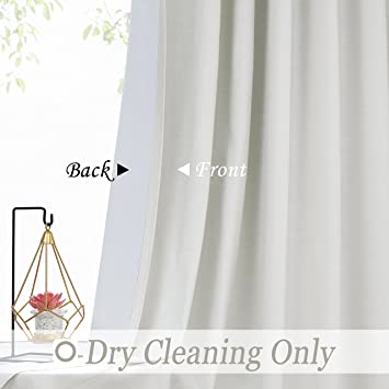 Photo 2 of  White Blackout Curtain  White Blackout Curtain (1 piece)