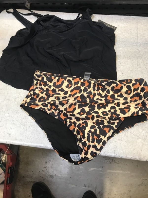 Photo 1 of 2 PIECE SWIMMING SUIT - SIZE XL 