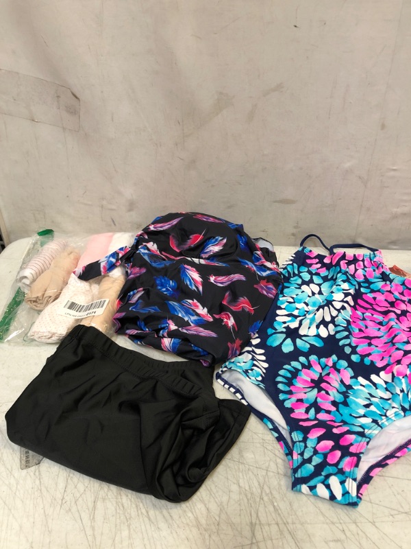 Photo 1 of WOMEN SWIMSUITS AND UNDERWEAR BUNDLE SIZES VARY