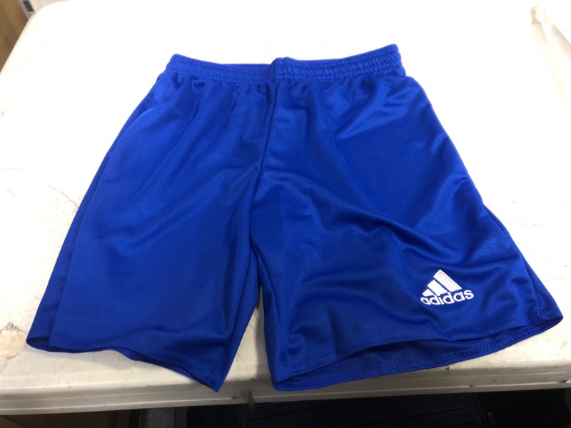 Photo 2 of adidas Boy's Parma BOYS' SIZE16 Shorts Medium Bold Blue/White