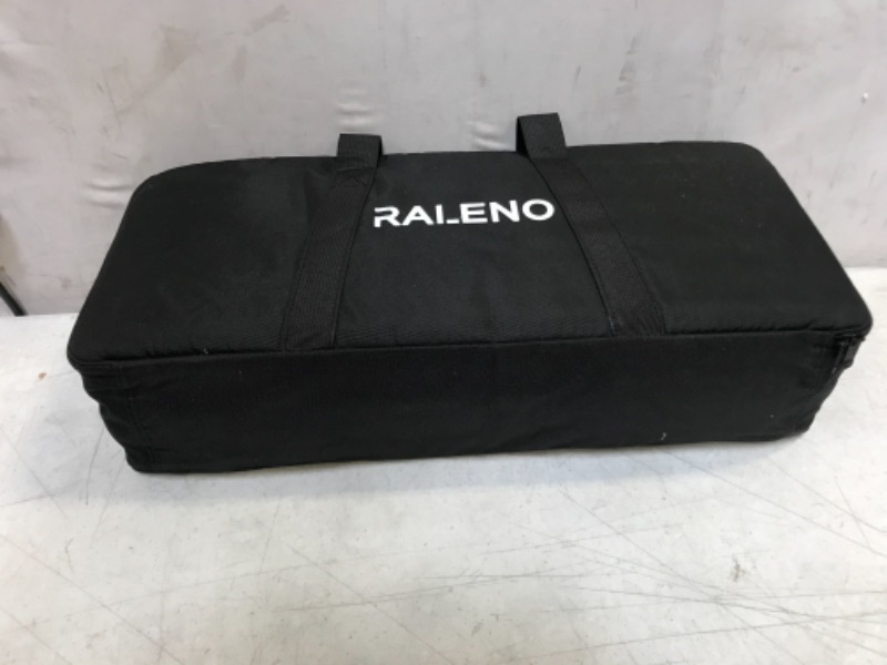 Photo 4 of RALENO 2 Packs LED Video Light and 75inches Stand Lighting Kit Include: 3200K-5600K CRI95+ Built-in Battery with 1 Handbag 2 Light Stands for Gaming,Streaming,Youtube,Web Conference,Studio Photography 192LEDS