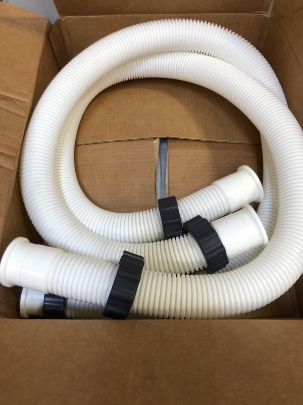 Photo 2 of 1.5" Diameter Pool Pump Replacement Hose for Intex Filter Pumps Sand Pump & Saltwater Systems - 59" Long(2 Pack)