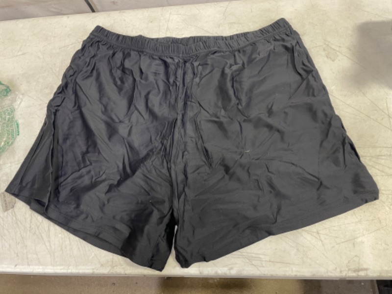 Photo 1 of 3xl black track shorts