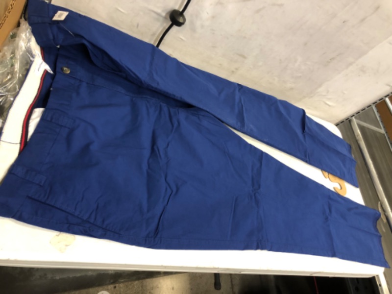 Photo 2 of AMAZON ESSENTIALS BLUE PANTS 56 X 34 