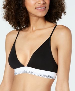 Photo 1 of Calvin Klein Lightly Lined Bralette , SIZE L