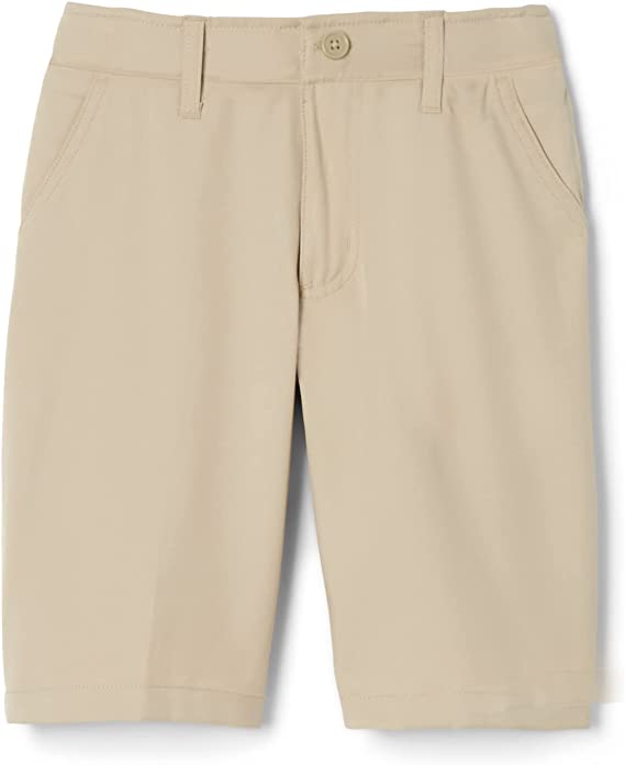 Photo 1 of French Toast Men and Boys' Big Flat Front Performance Stretch Short, 18.5 