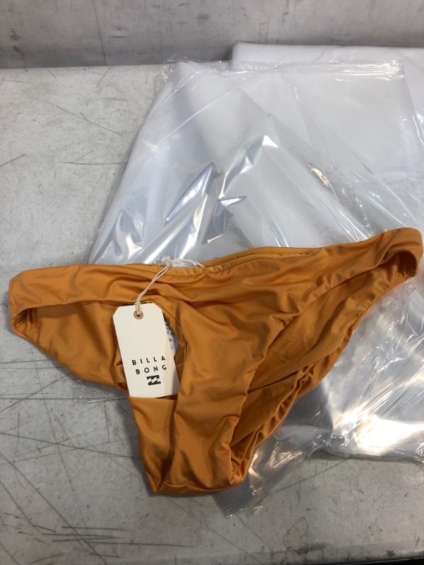 Photo 2 of Billabong Women's Classic Lowrider Bikini Bottom SIZE X-Large Marigold