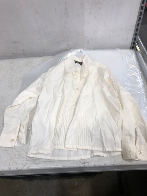 Photo 1 of BOYS' LONG SLEEVE BUTTON UP DRESS SHIRT BOYS' SIZE 6