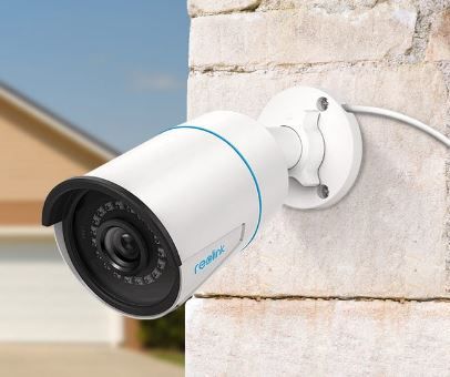 Photo 1 of REOLINK Outdoor Security Cameras, Home Security Camera System for 5MP PoE IP Surveillance, Smart Human/Vehicle Detection, Work with Smart Home, Time-Lapse, Up to 256GB SD Card, RLC-510A 