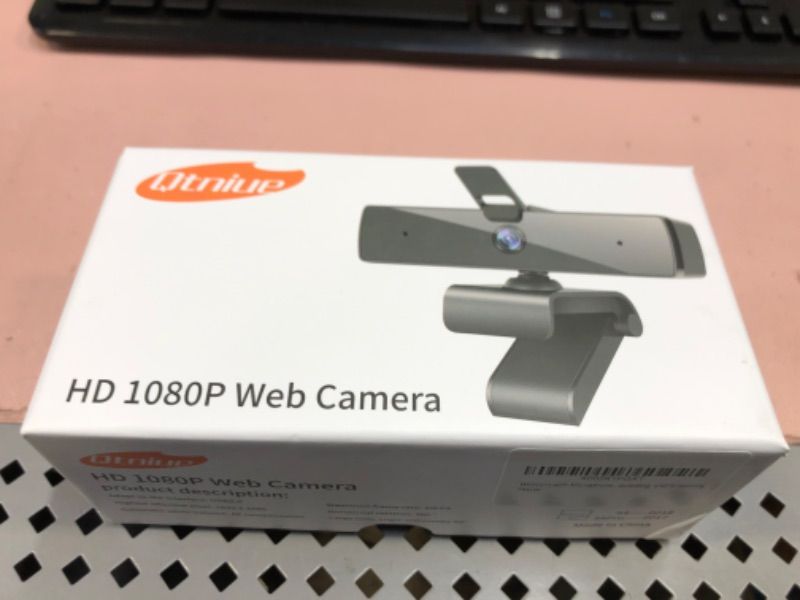 Photo 2 of Qtniue Webcam with Microphone and Privacy Cover, FHD Webcam 1080p, Desktop or Laptop and Smart TV USB Camera for Video Calling, Stereo Streaming and Online Classes 30FPS