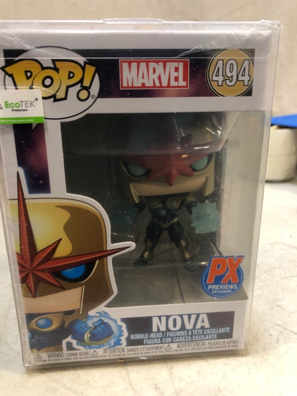 Photo 2 of Funko Pop! Marvel: Nova Prime Vinyl Figure, Multicolor