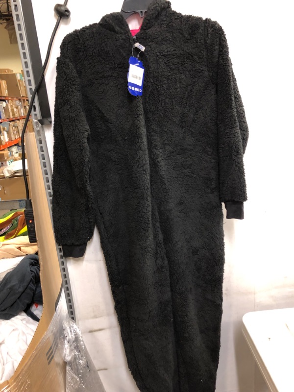 Photo 1 of Adult Black Cat Onesie MEDIUM