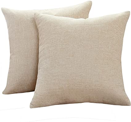 Photo 1 of  Linen Decorative Throw Pillow Covers