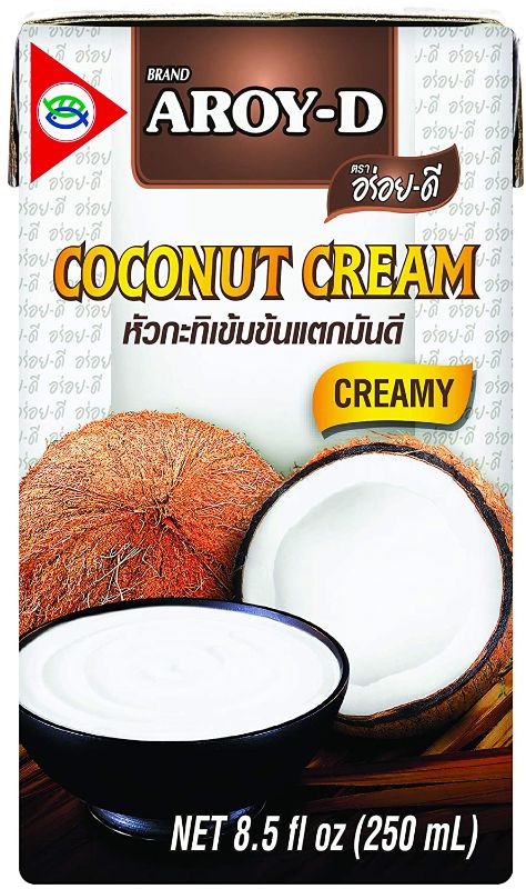 Photo 1 of AROY-D COCONUT CREAM CREAMY 8.5 FL OZ PACK OF 6 FRESHEST BY 8/5/2023