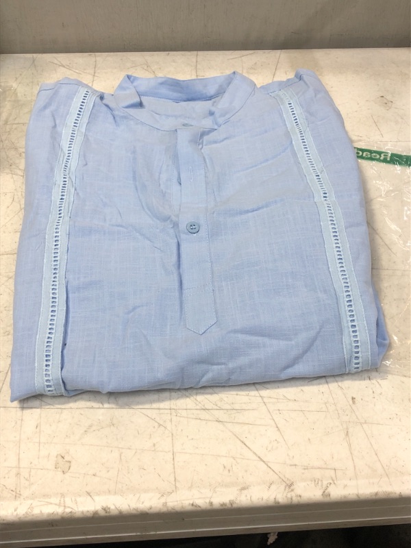 Photo 1 of  Womens blue shirt size XL
