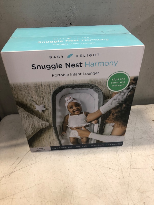 Photo 3 of Baby Delight Snuggle Nest&trade; Harmony Portable Infant Sleeper