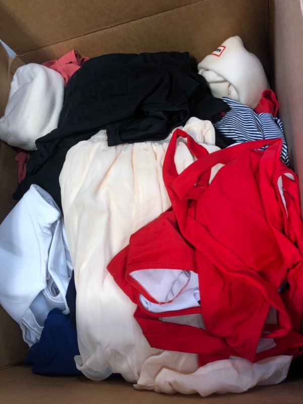 Photo 4 of BOX LOT -- MISC CLOTHING ITEMS SIZES VARY --