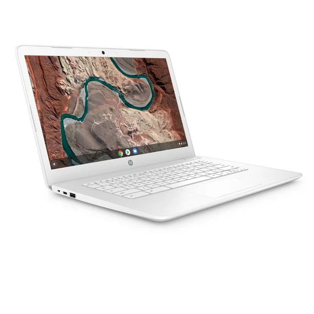 Photo 1 of HP 14-db0050nr Snow White Chromebook, 14'' FHD IPS, AMD A4-9120, UMA Graphics, 32GB, 4GB Memory  -- FACTORY 
RESET --
